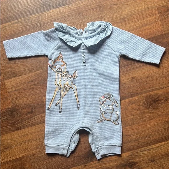 Disney Bambi themed Baby Blue One Piece - Picture 1 of 6